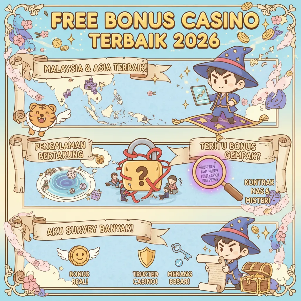 Free bonus casino terbaik di Malaysia dan Asia