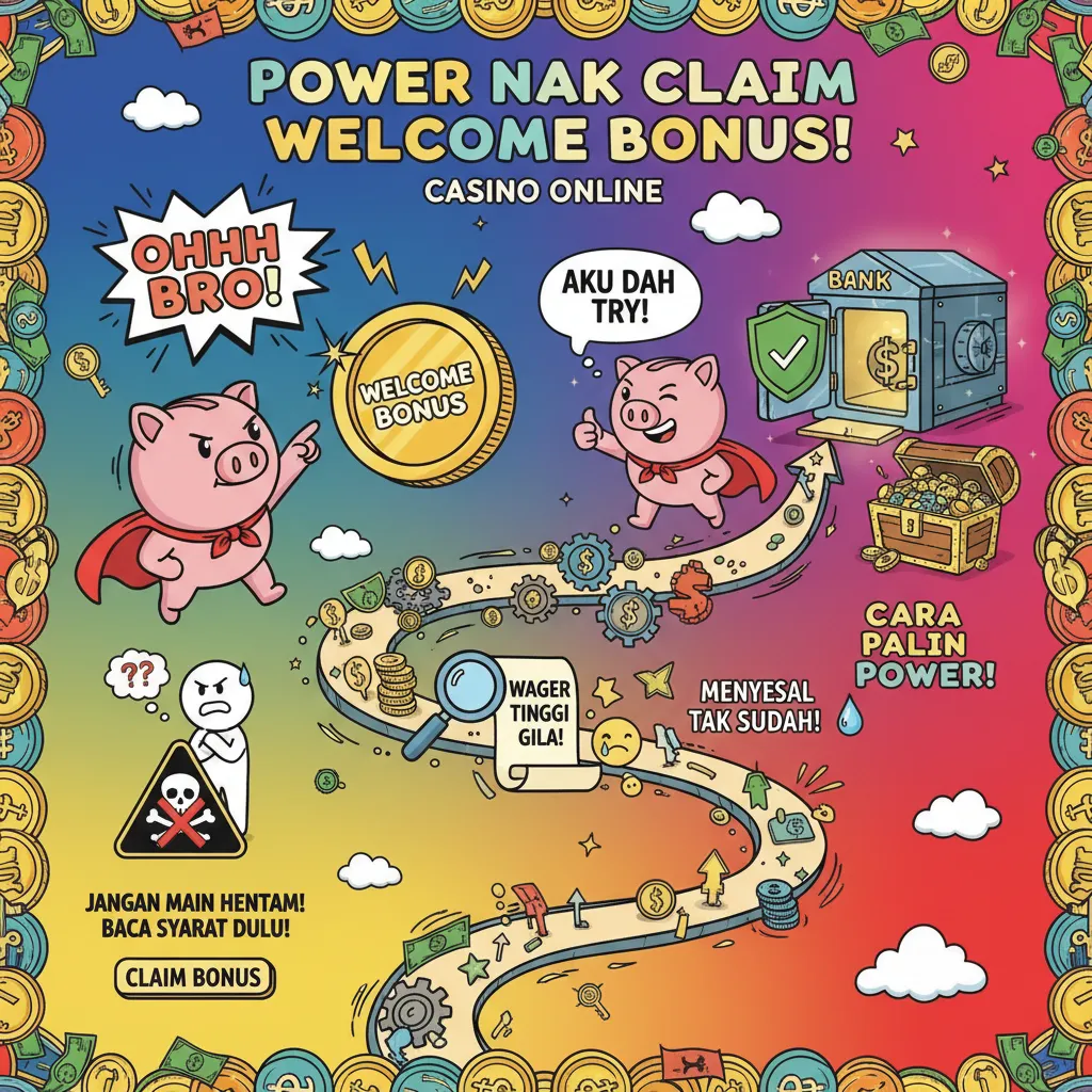 Cara Claim Welcome Bonus Casino Terbaik