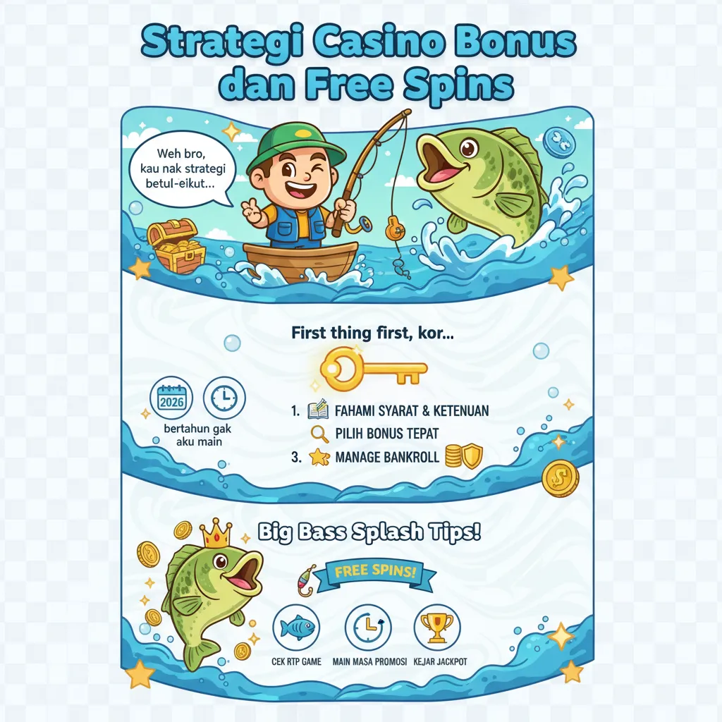 Strategi Casino Bonus dan Free Spins