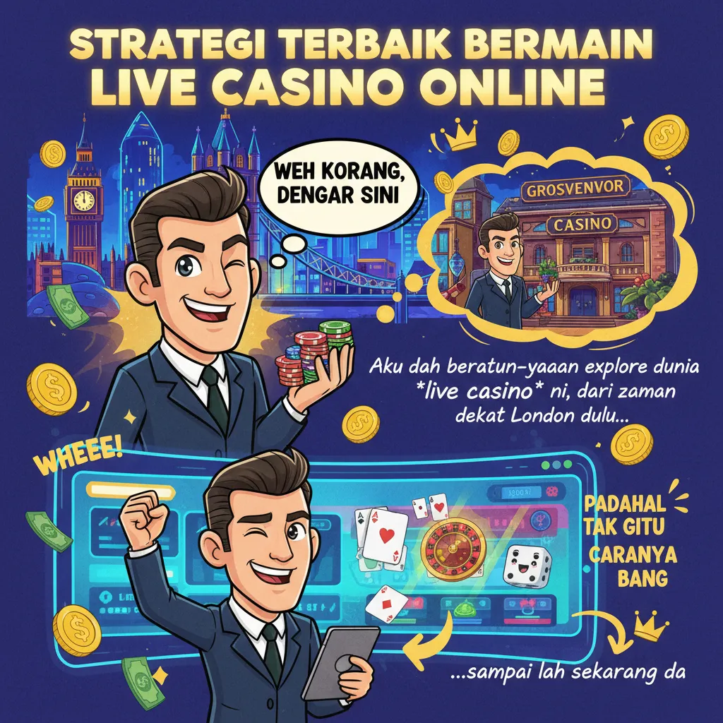 Strategi Terbaik Bermain Live Casino Online