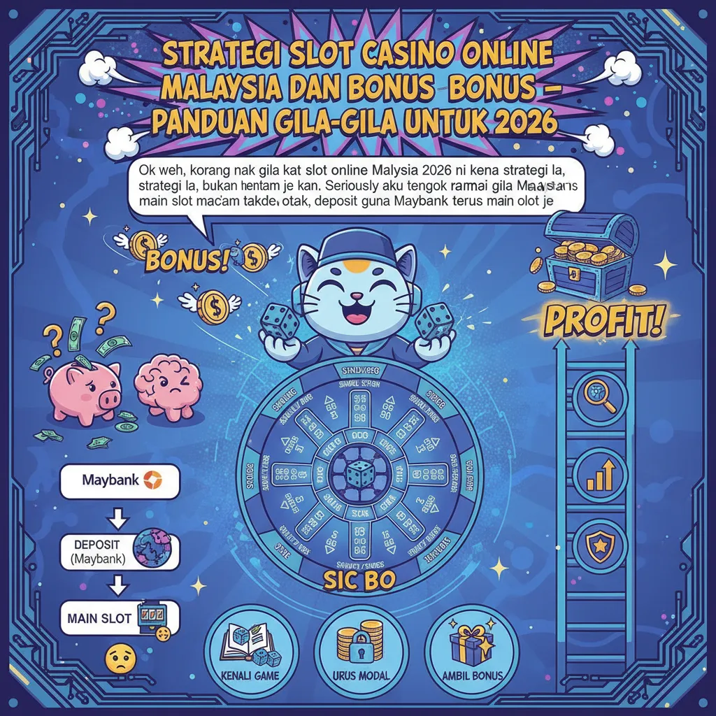 Strategi Slot Casino Online Malaysia dan Bonus