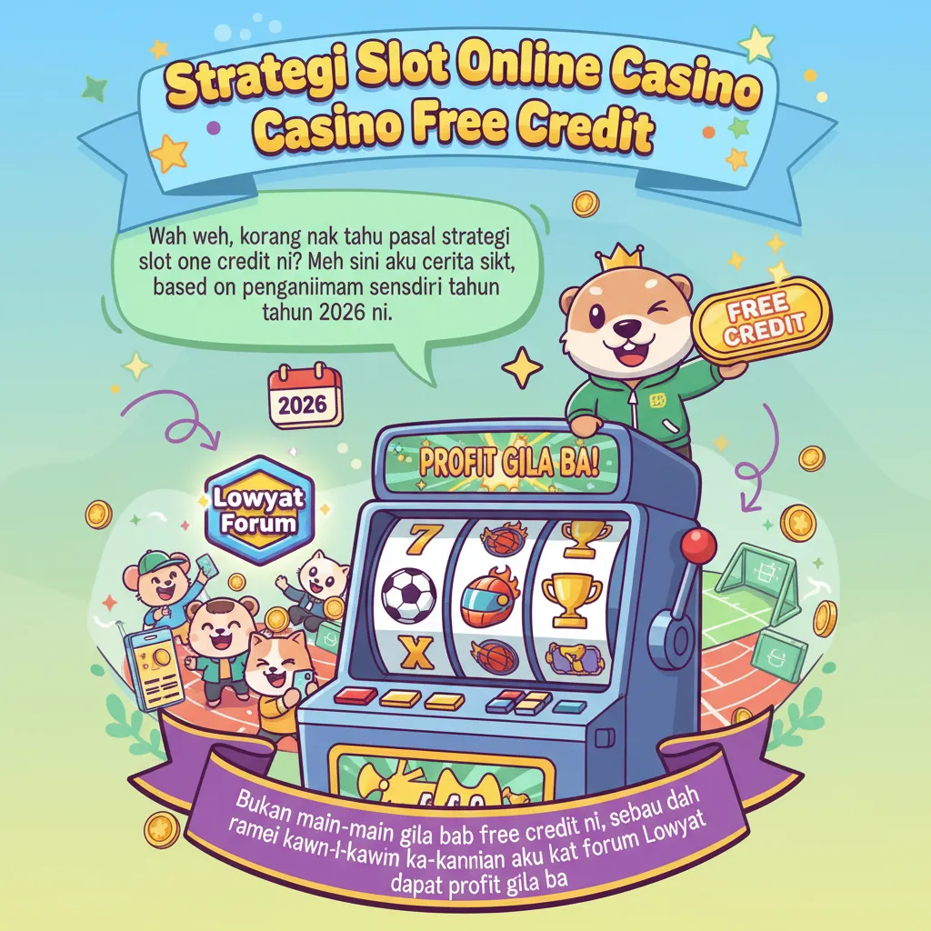 Strategi Slot Online Casino Free Credit