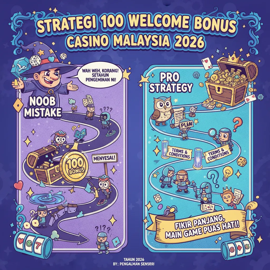Strategi 100 Welcome Bonus Casino Malaysia