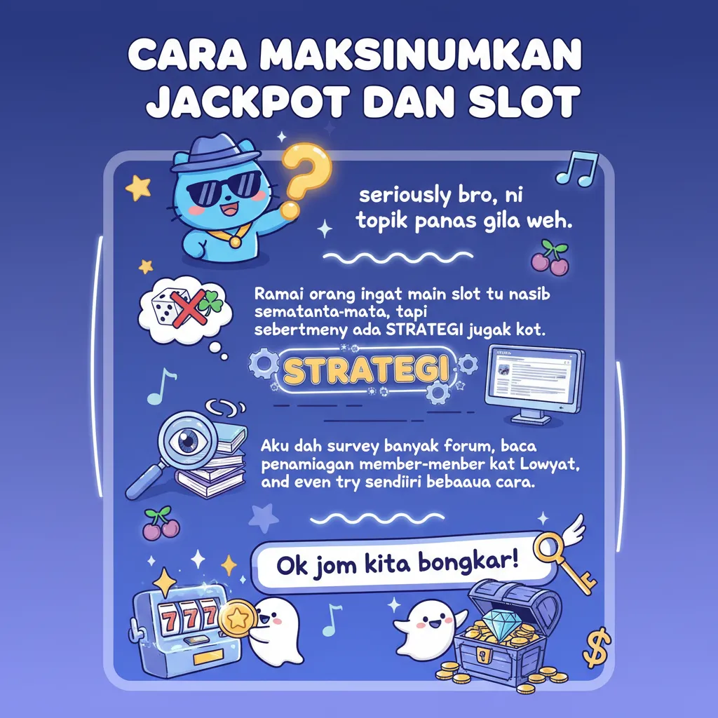 Cara Maksimumkan Jackpot dan Slot