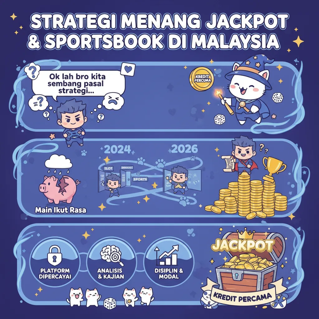 Strategi Menang Jackpot dan Sportsbook di Malaysia