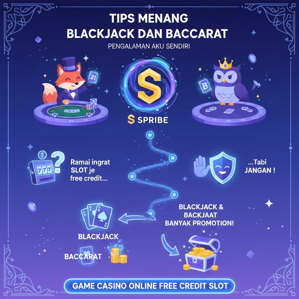 Tips Menang Blackjack Dan Baccarat