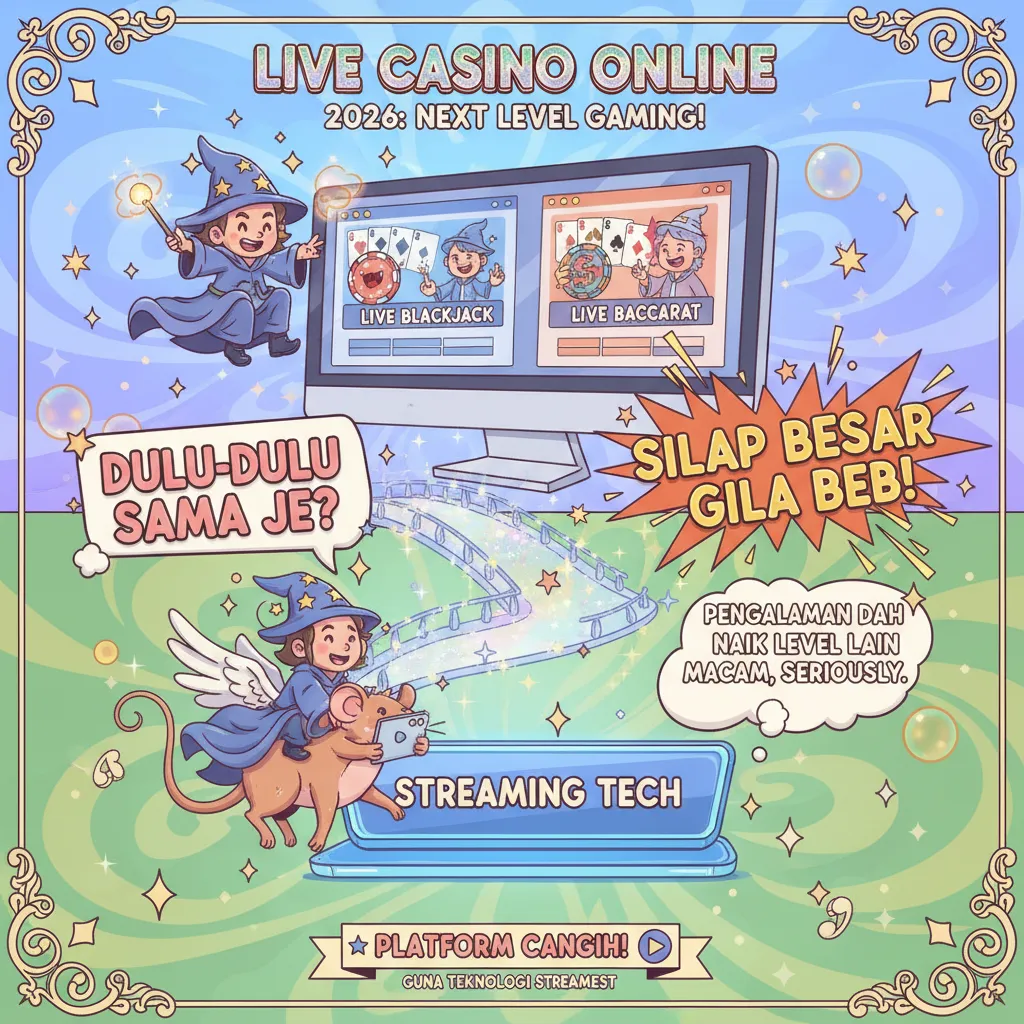 Pengalaman Live Blackjack dan Baccarat Moden