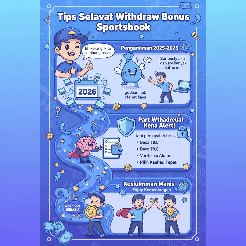 Tips Selamat Withdraw Bonus Sportsbook